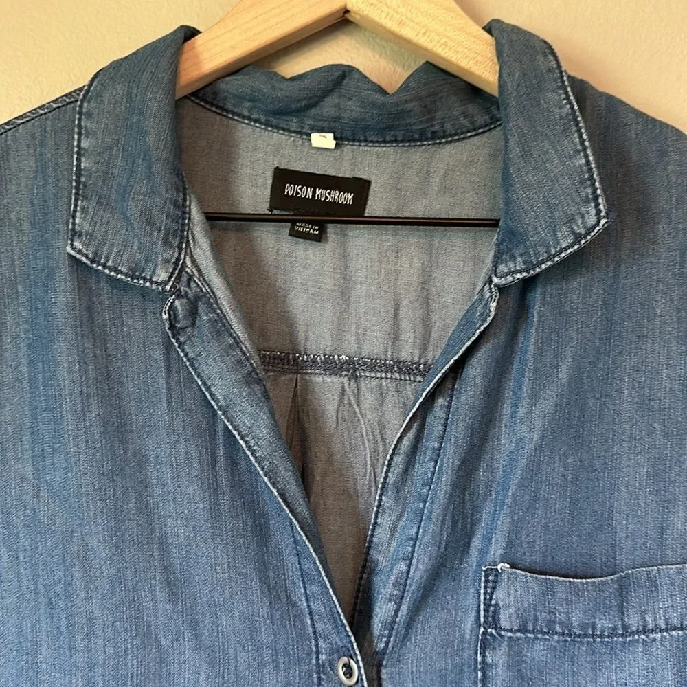 Poison Mushroom Denim - Picture 2 of 7
